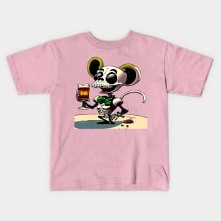 Skeleton mouse Kids T-Shirt